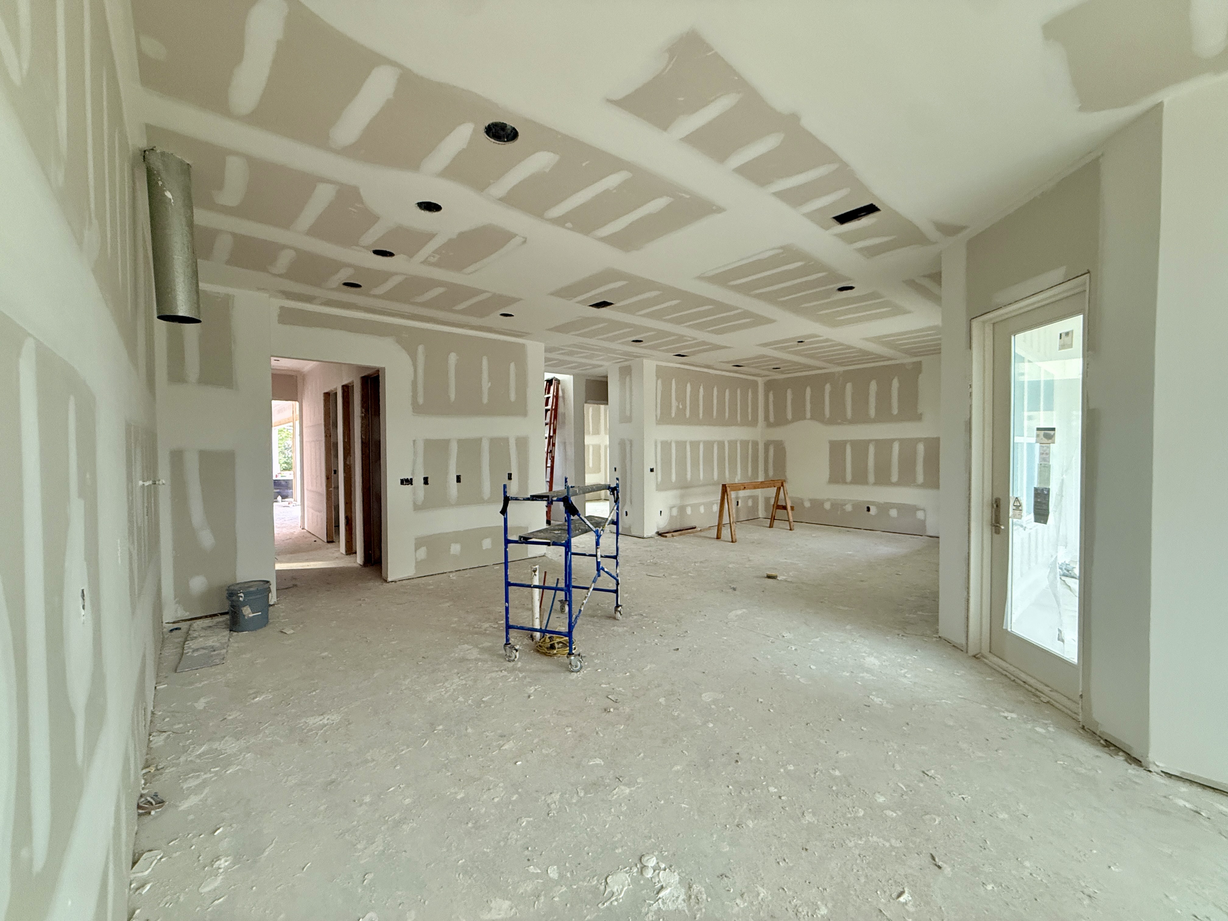 Sheetrock July 167 Ono Island New Construction
